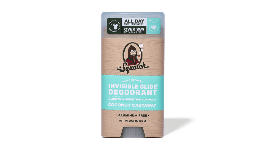 Coconut Castaway Invisible Glide Deodorant - Daily Active Carry