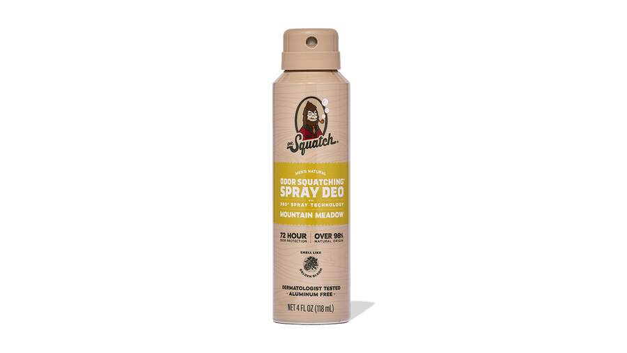 Mountain Meadow Spray Deodorant - Bright Travel Glide