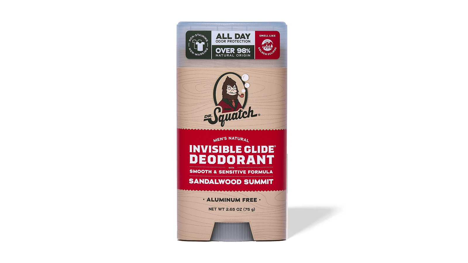 Sandalwood Summit Invisible Glide Deodorant - Travel Outdoor Guard