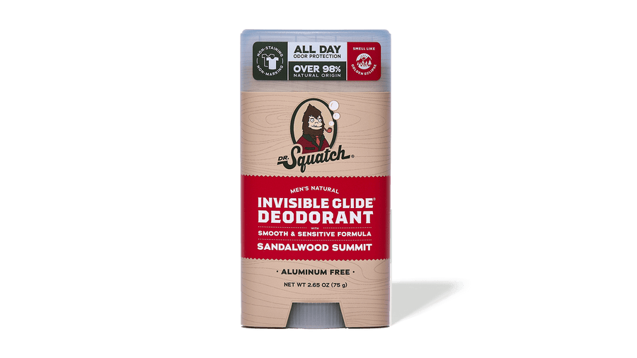 Sandalwood Summit Invisible Glide Deodorant - Travel Routine