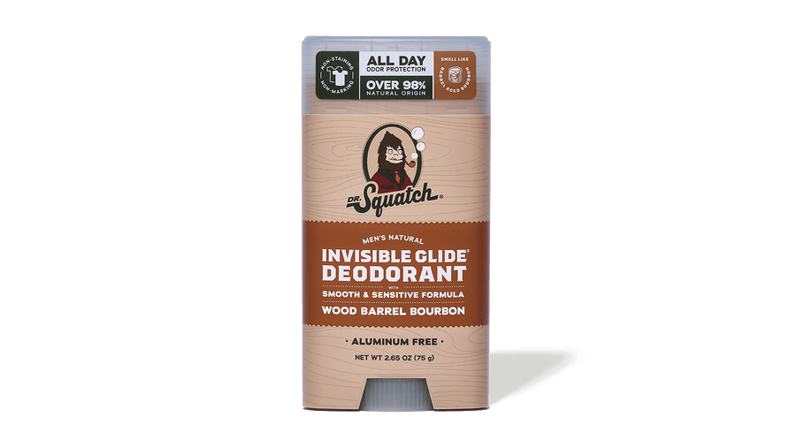 Wood Barrel Bourbon Invisible Glide Deodorant - Warm Finish