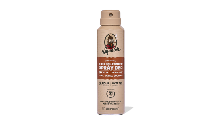 Wood Barrel Bourbon Spray Deodorant - Classic Blend