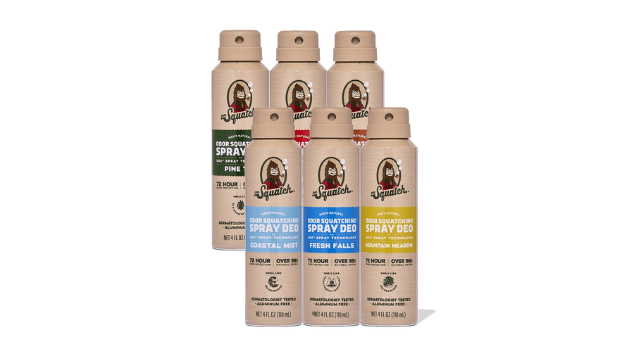Spray Deodorant 6-Pack - Bright Gift Rotation