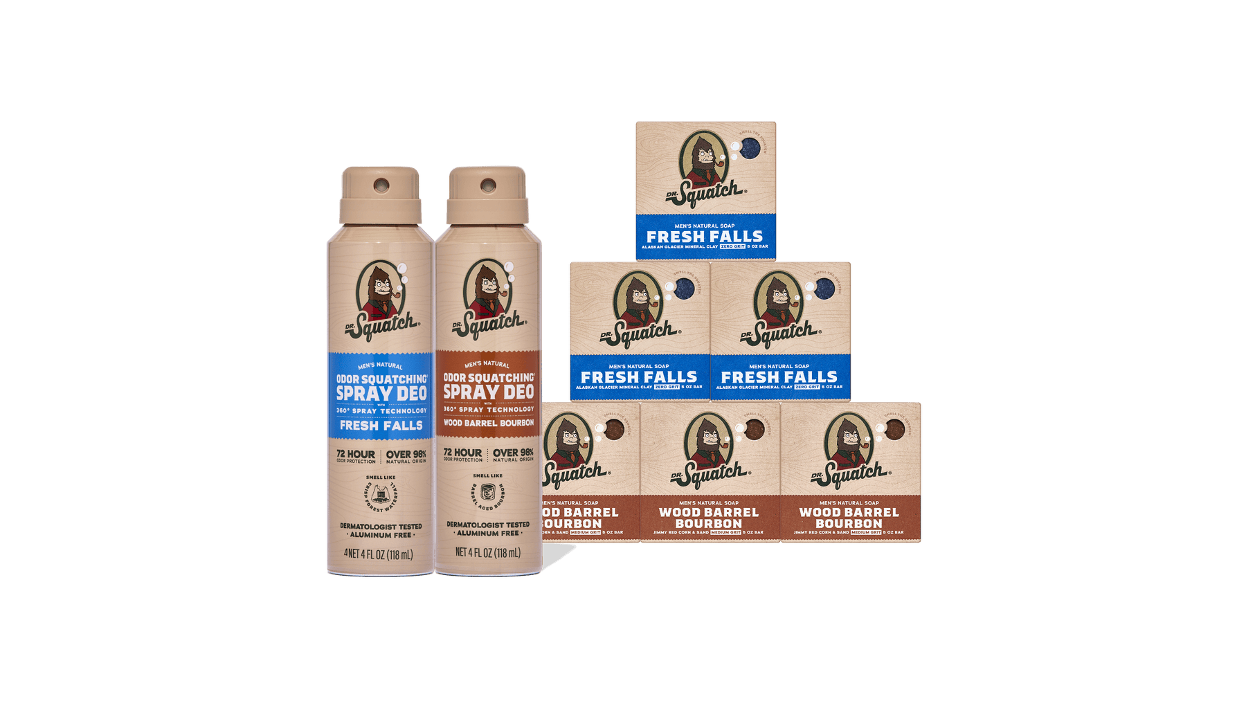 Spray Deodorant Set - All Day Fresh