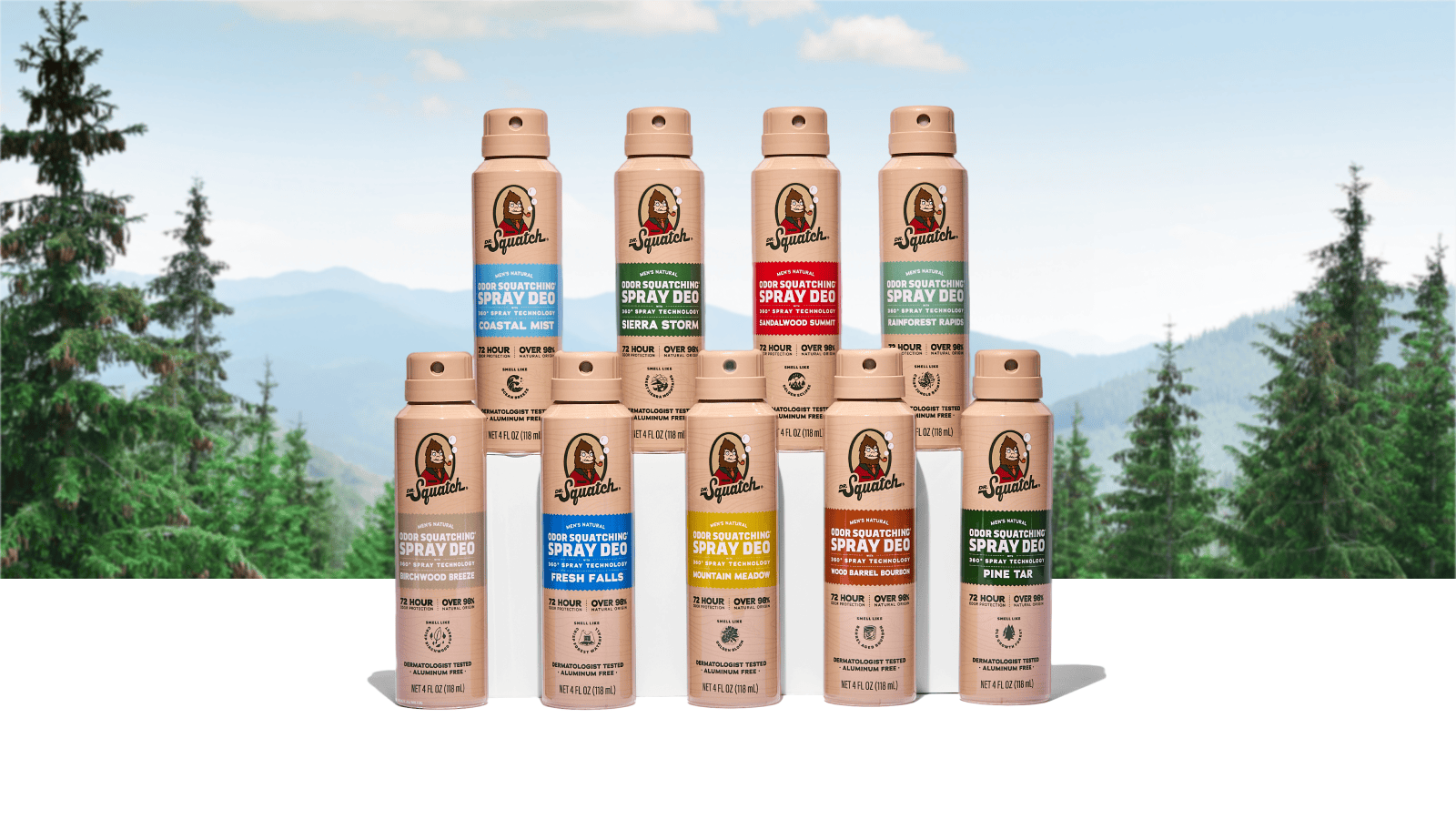 Spray Deodorant Set - All Day Fresh