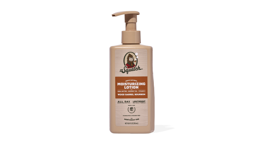 Wood Barrel Bourbon Lotion - Soft Finish