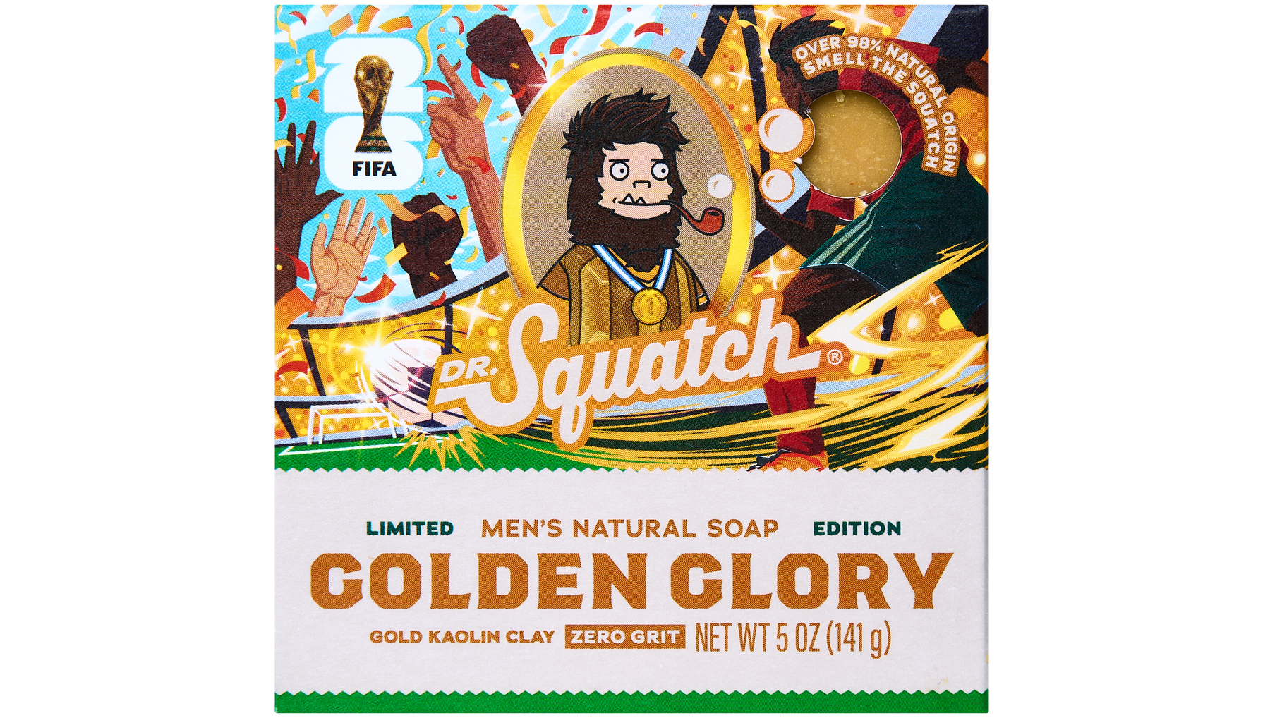 FIFA Golden Glory 3-Pack Bar Soap Bundle - Bright Travel Pack