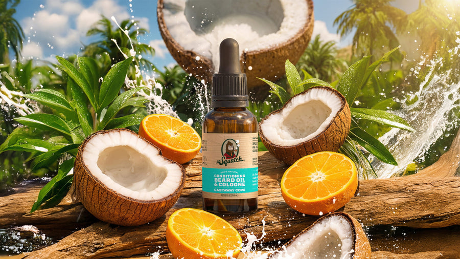 Castaway Cove Beard Oil & Cologne - Fresh Daily Style
