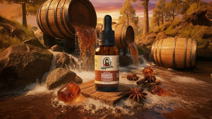 Conditioning Beard Oil & Cologne Fireside Bourbon - Warm Daily Finish