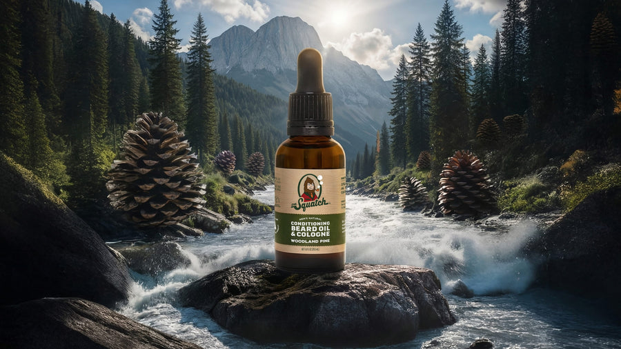 Conditioning Beard Oil & Cologne Woodland Pine - Simple Fresh Scent
