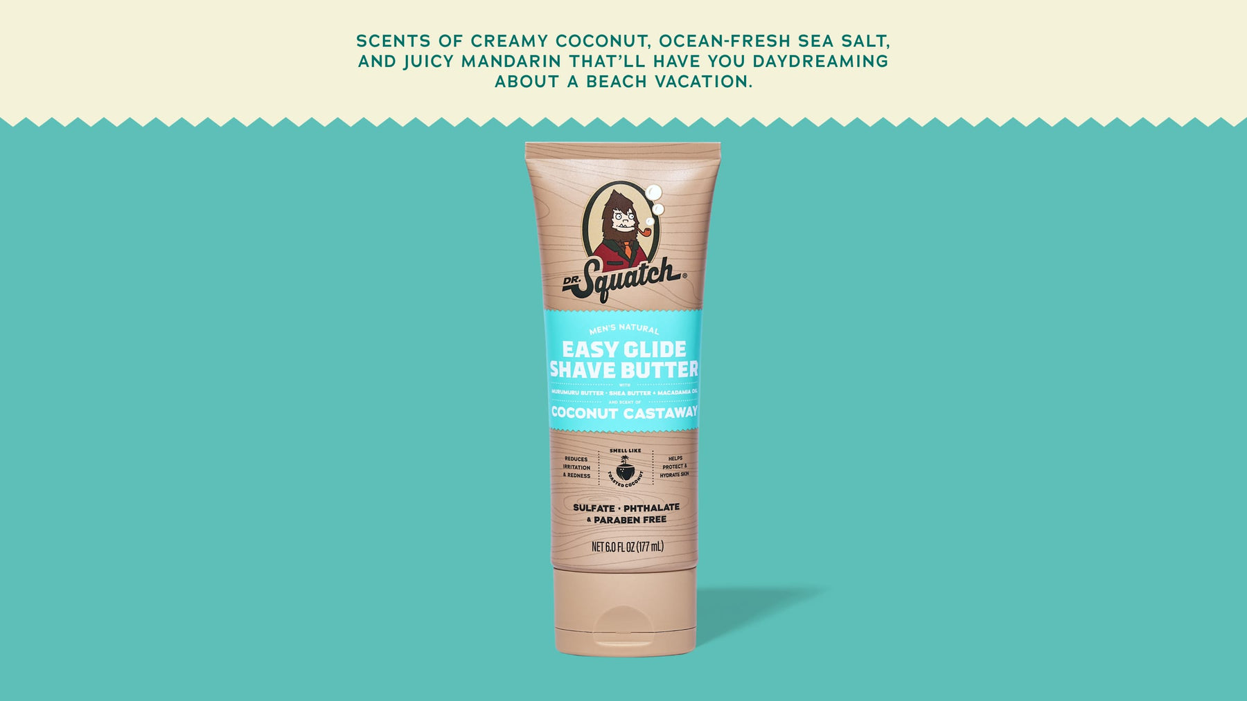 Easy Glide Shave Butter Coconut Castaway - Outdoor Active Routine