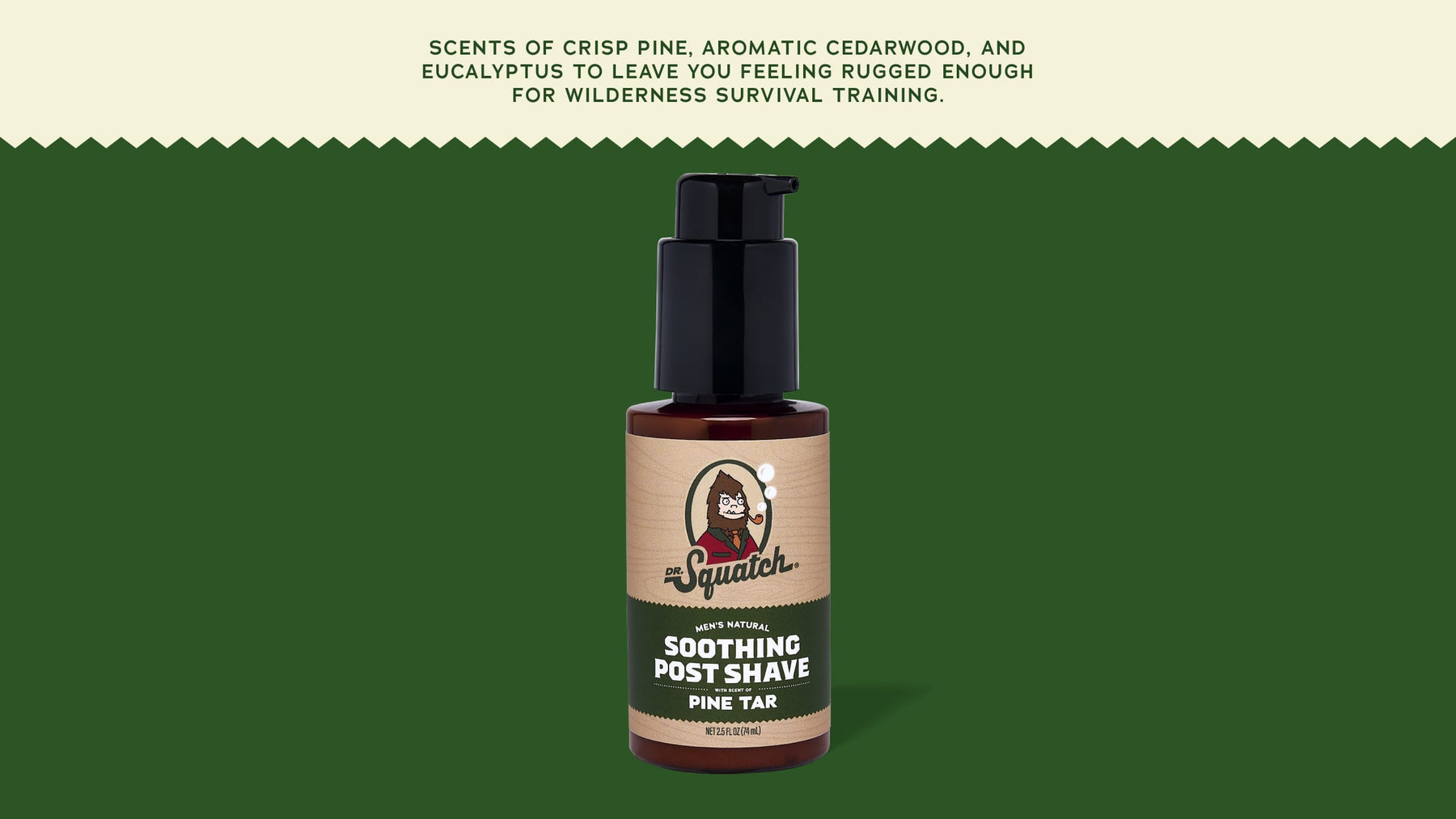 Soothing Post Shave Pine Tar - Cabin Ready