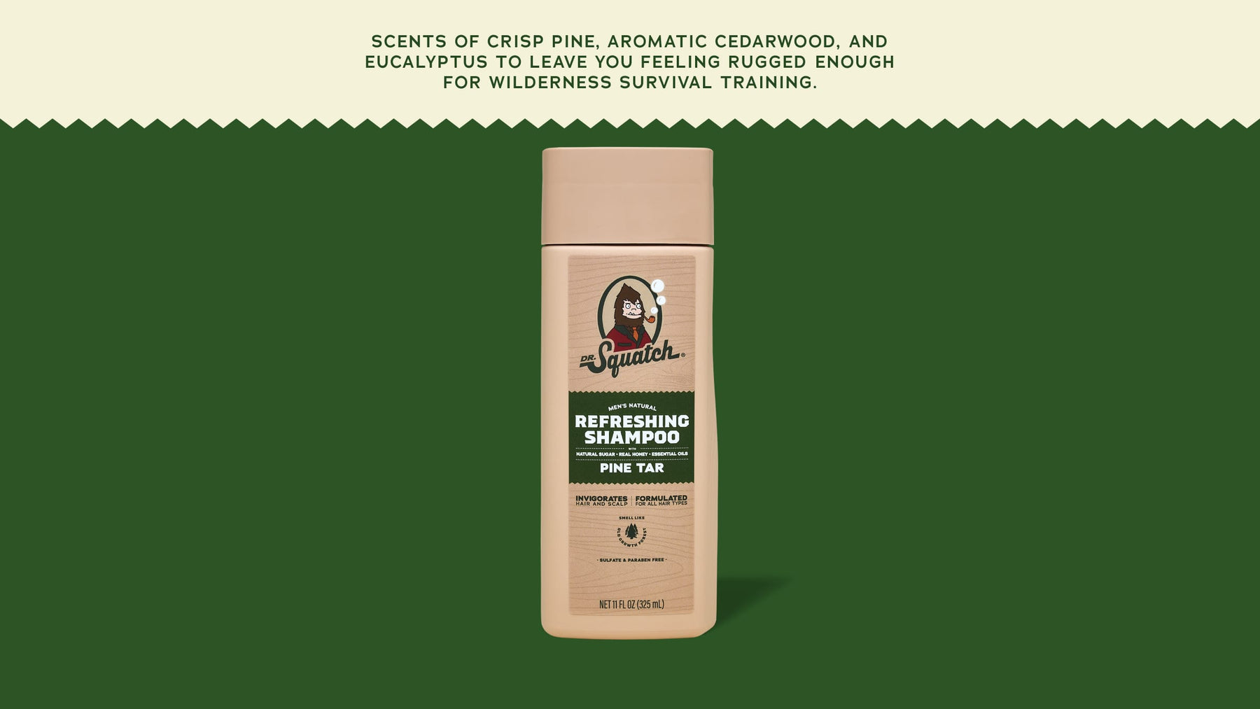 Pine Tar Shampoo - Essential Morning Wash