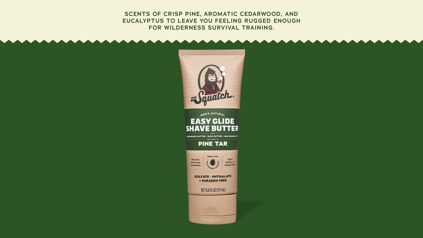 Easy Glide Shave Butter Pine Tar - Active Fresh Shield