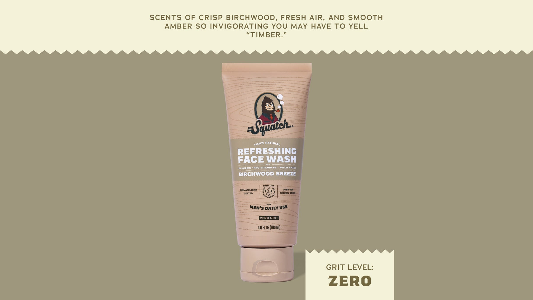 Birchwood Breeze Refreshing Face Wash - Clean Daily Scent