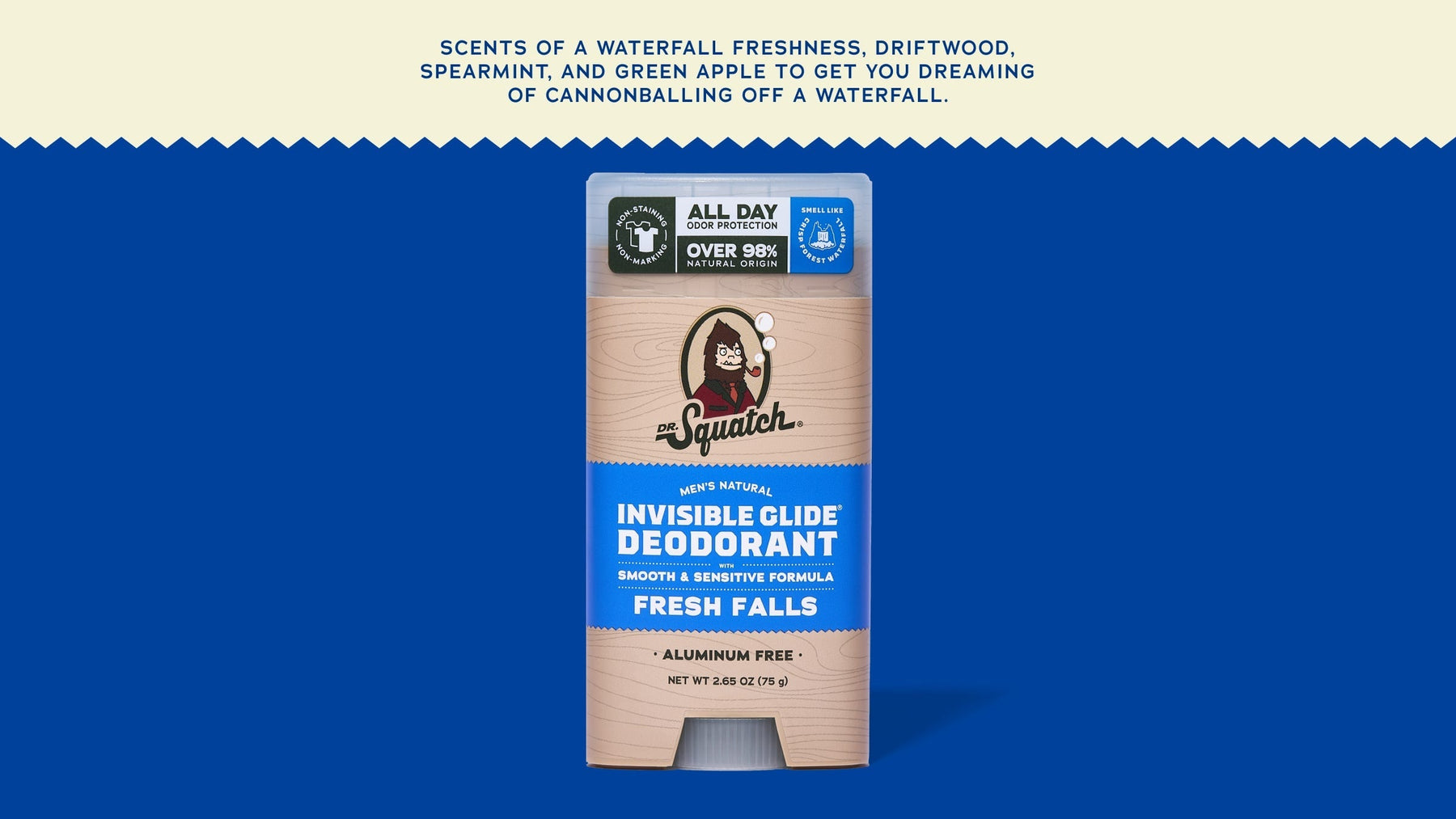 Fresh Falls Invisible Glide Deodorant - Essential Clean Fresh