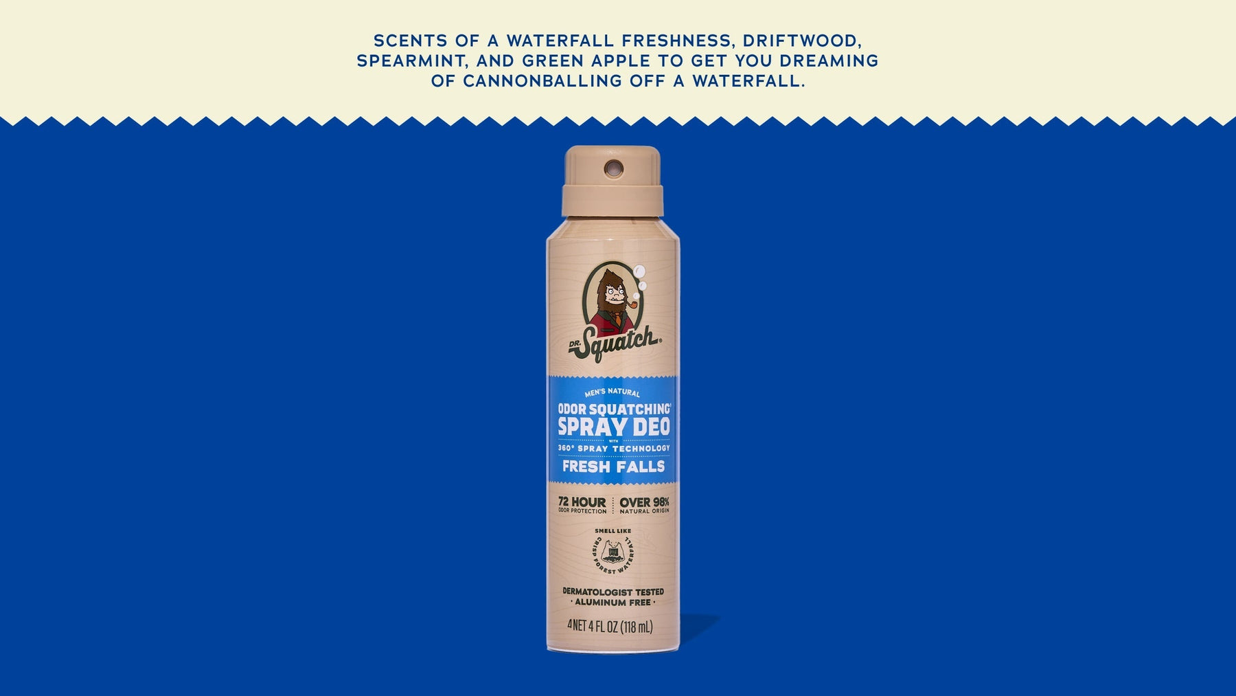 Fresh Falls Spray Deodorant - Clean Fresh Guard