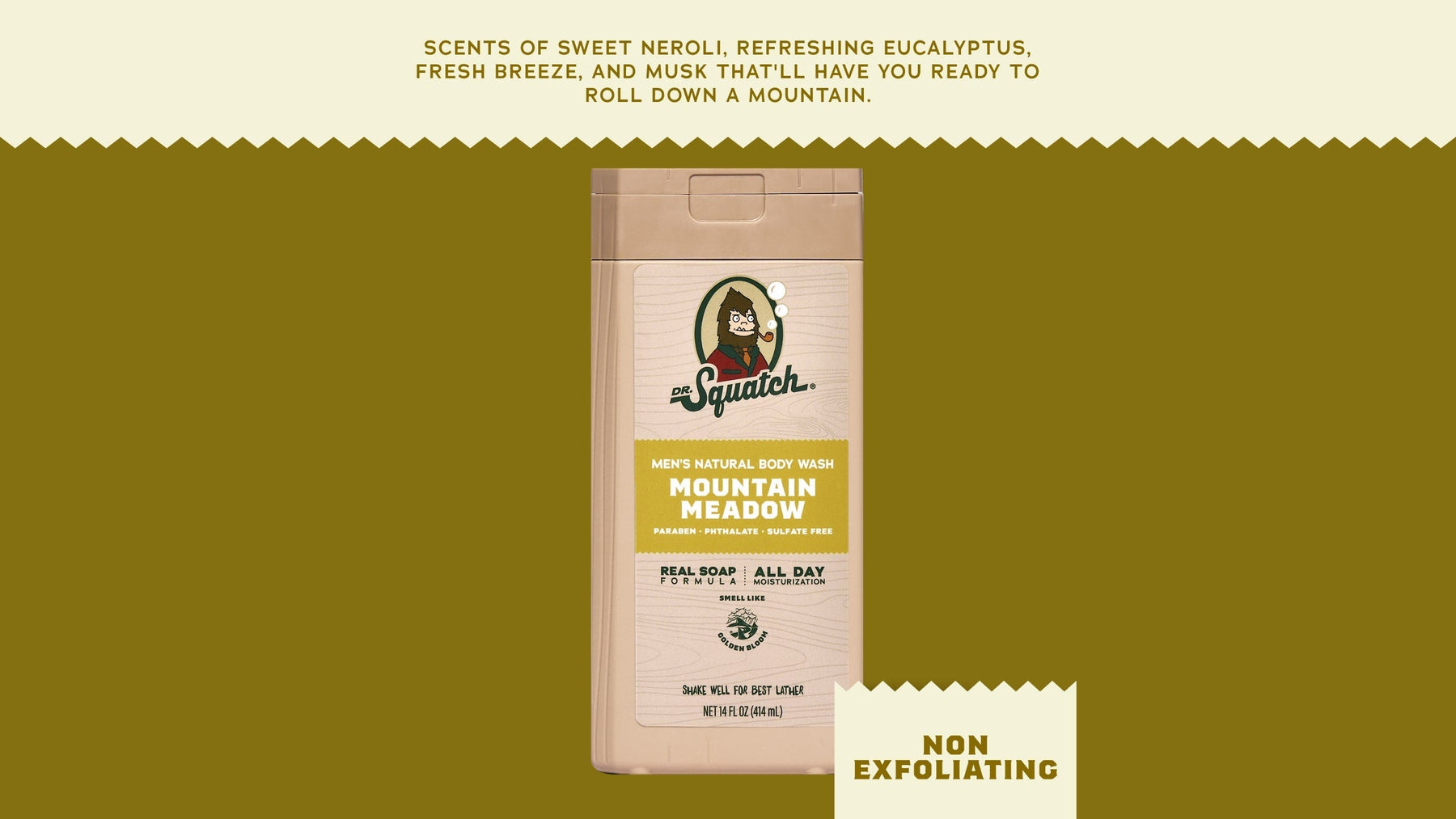 14 oz Mountain Meadow Body Wash - Forest Outdoor Wash