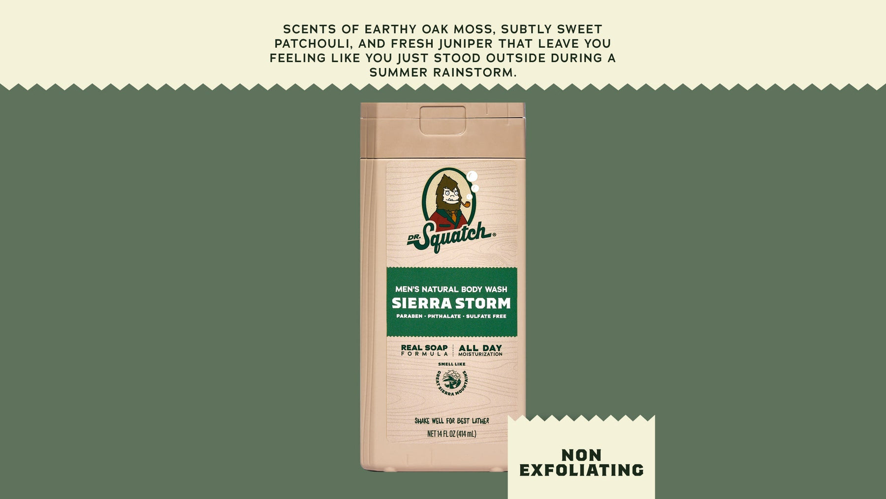 14 oz Sierra Storm Body Wash - Active Outdoor Wash