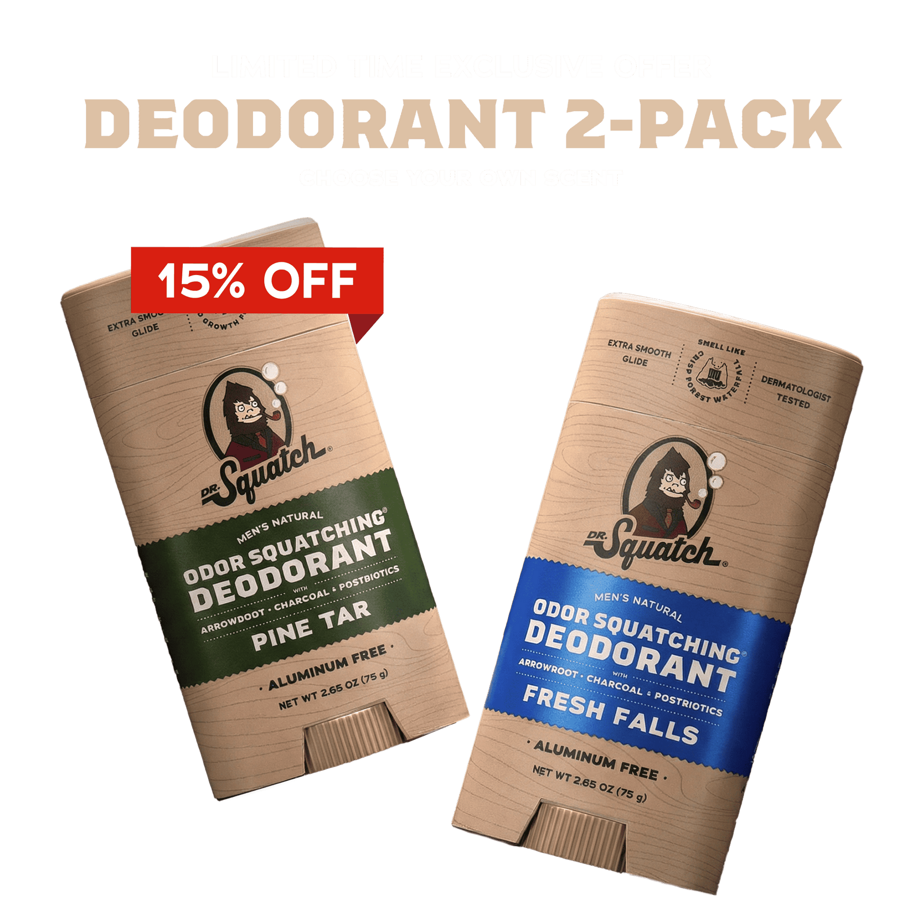 Exclusive: Deodorant 2-Pack Offer - Collector Outdoor Rotation