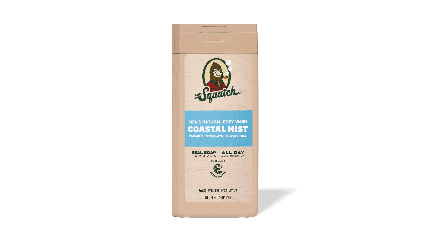 14 oz Coastal Mist Body Wash - Simple Morning Bar