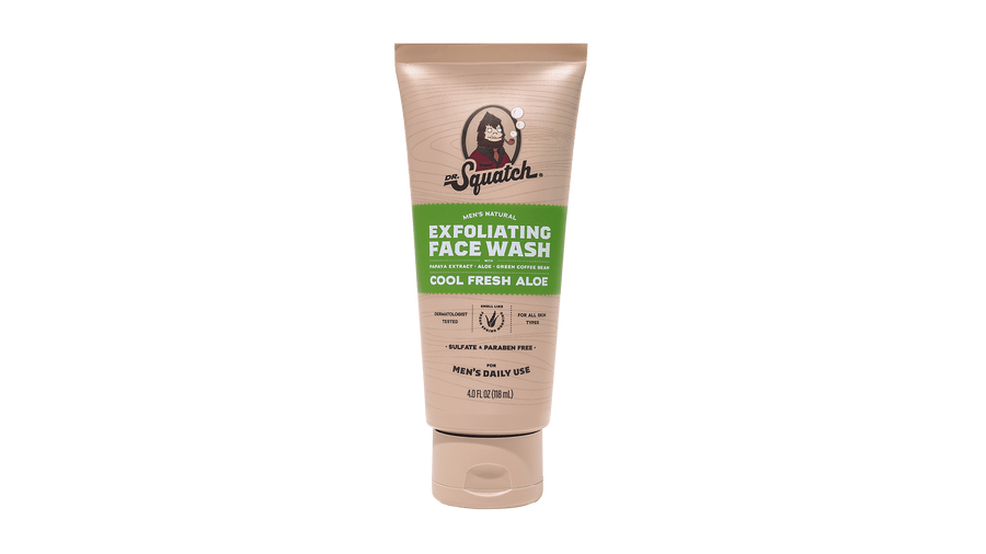 Cool Fresh Aloe Exfoliating Face Wash - Essential Evening Blend