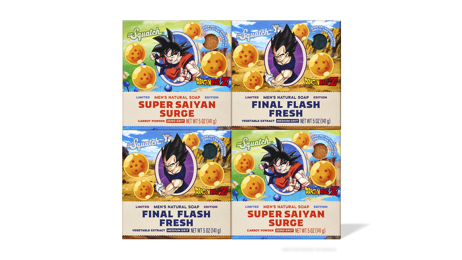 Dragon Ball Z 4-Pack - Active Collector Set