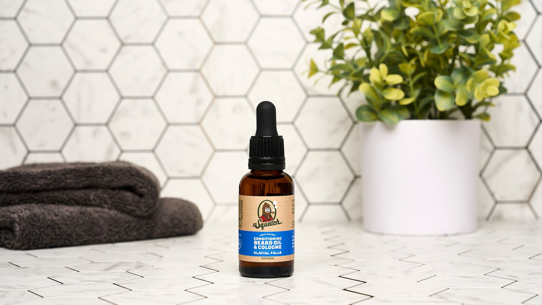 Conditioning Beard Oil & Cologne Glacial Falls - Simple Daily Scent