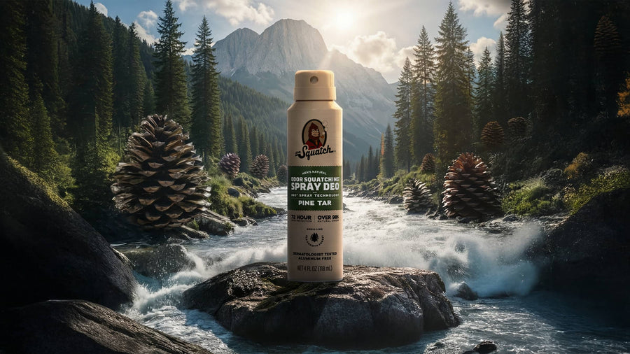 Pine Tar Spray Deodorant - Clean Travel Fresh