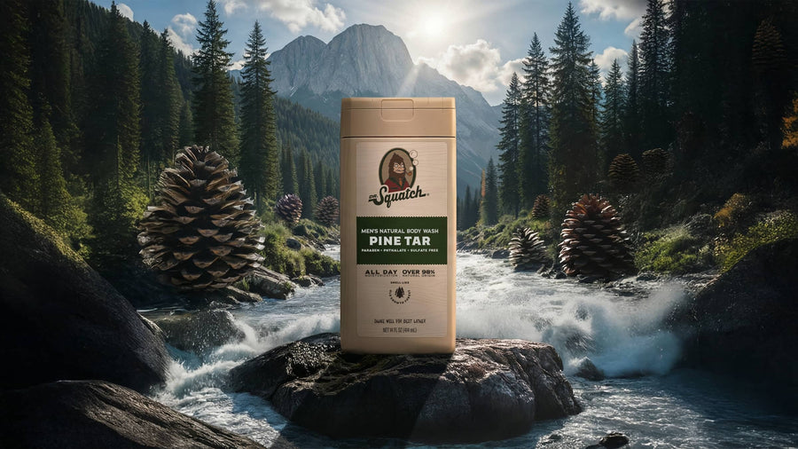 14 oz Pine Tar Body Wash - Premium Routine