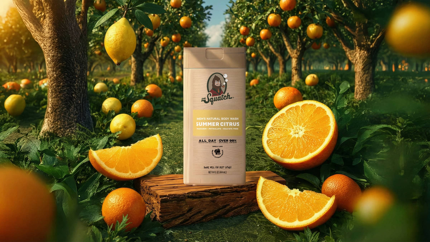 14 oz Summer Citrus Body Wash - Classic Morning Routine