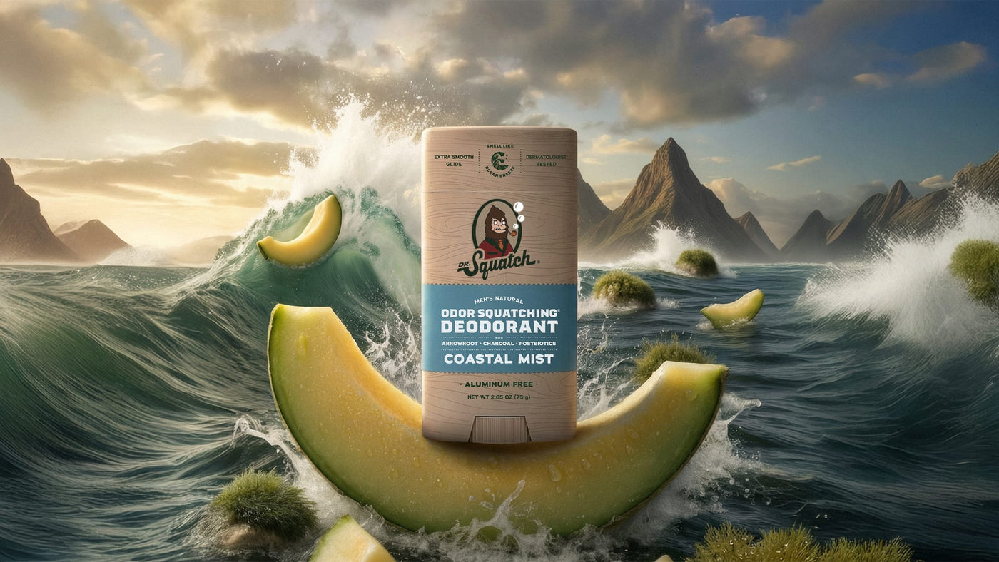 Coastal Mist Deodorant - Daily Travel Routine