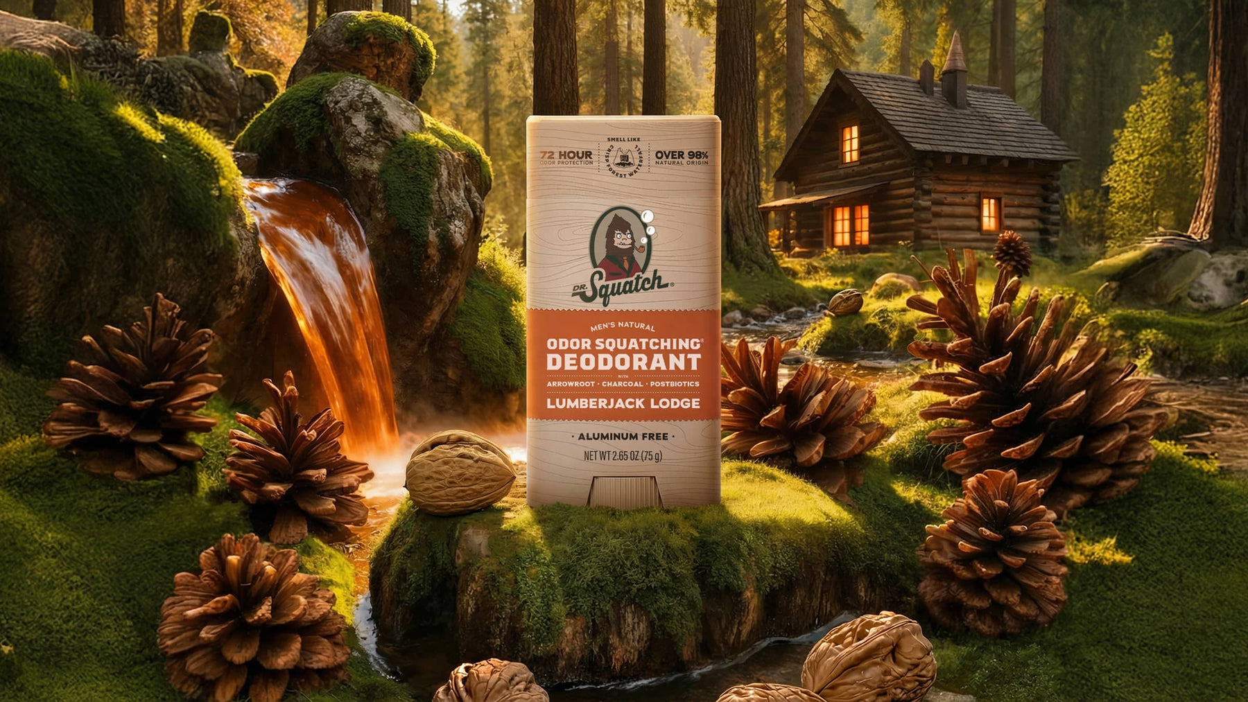 Lumberjack Lodge Deodorant - All Day Daily Carry