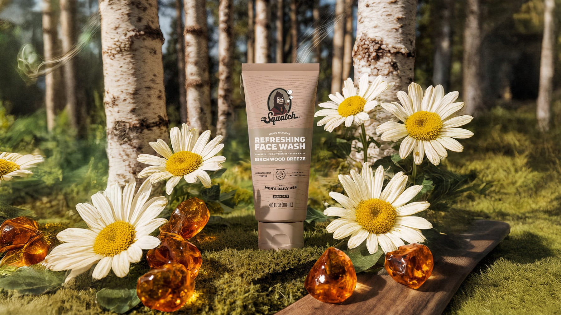 Birchwood Breeze Refreshing Face Wash - Clean Daily Scent