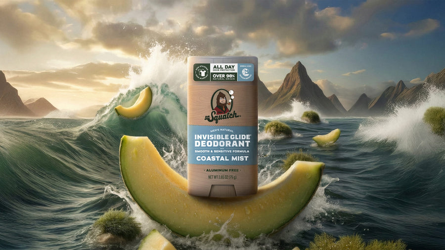 Coastal Mist Invisible Glide Deodorant - Travel Shield