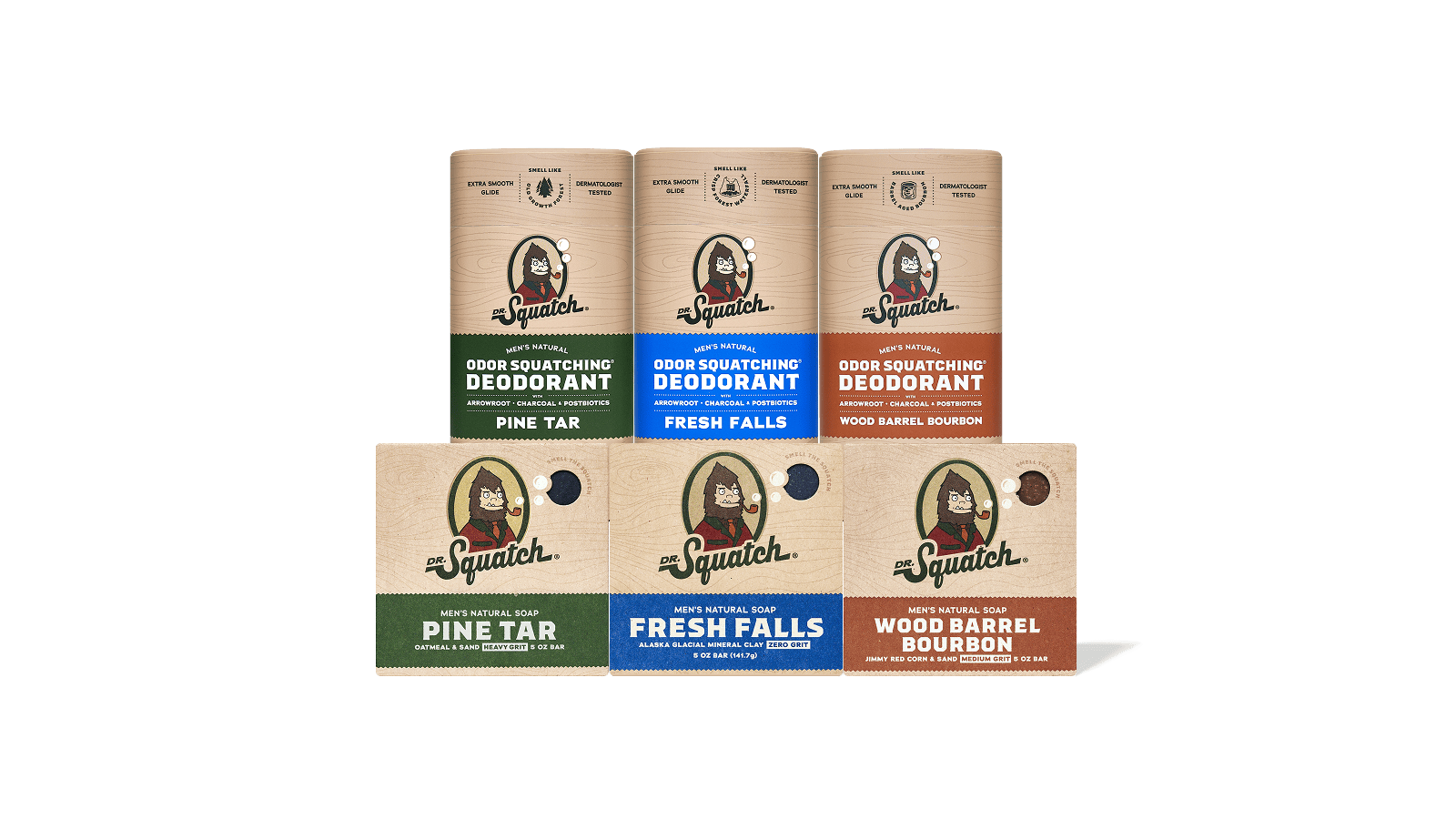 Deodorant & Soap Set - Essential Travel Lineup