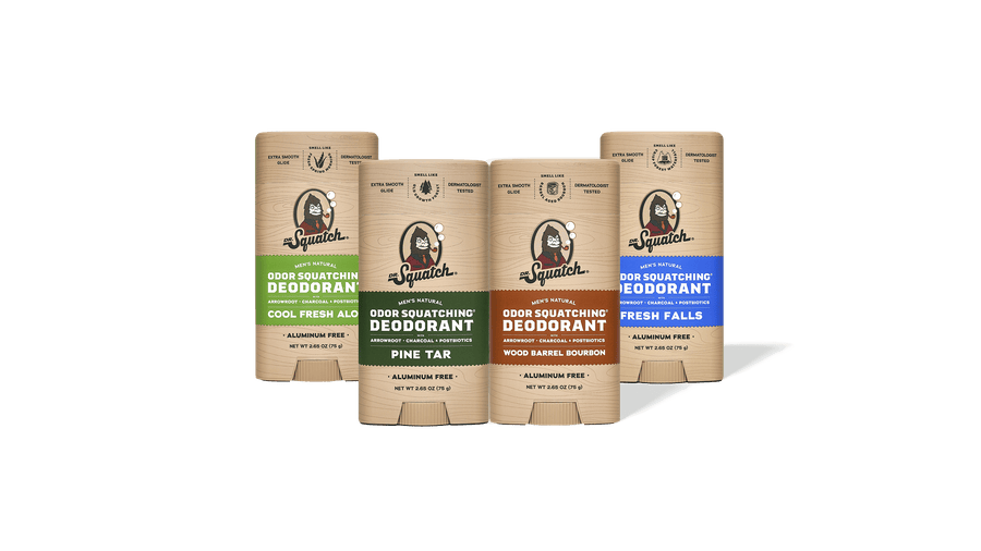 Deodorant 4-Pack - Essential Daily Set