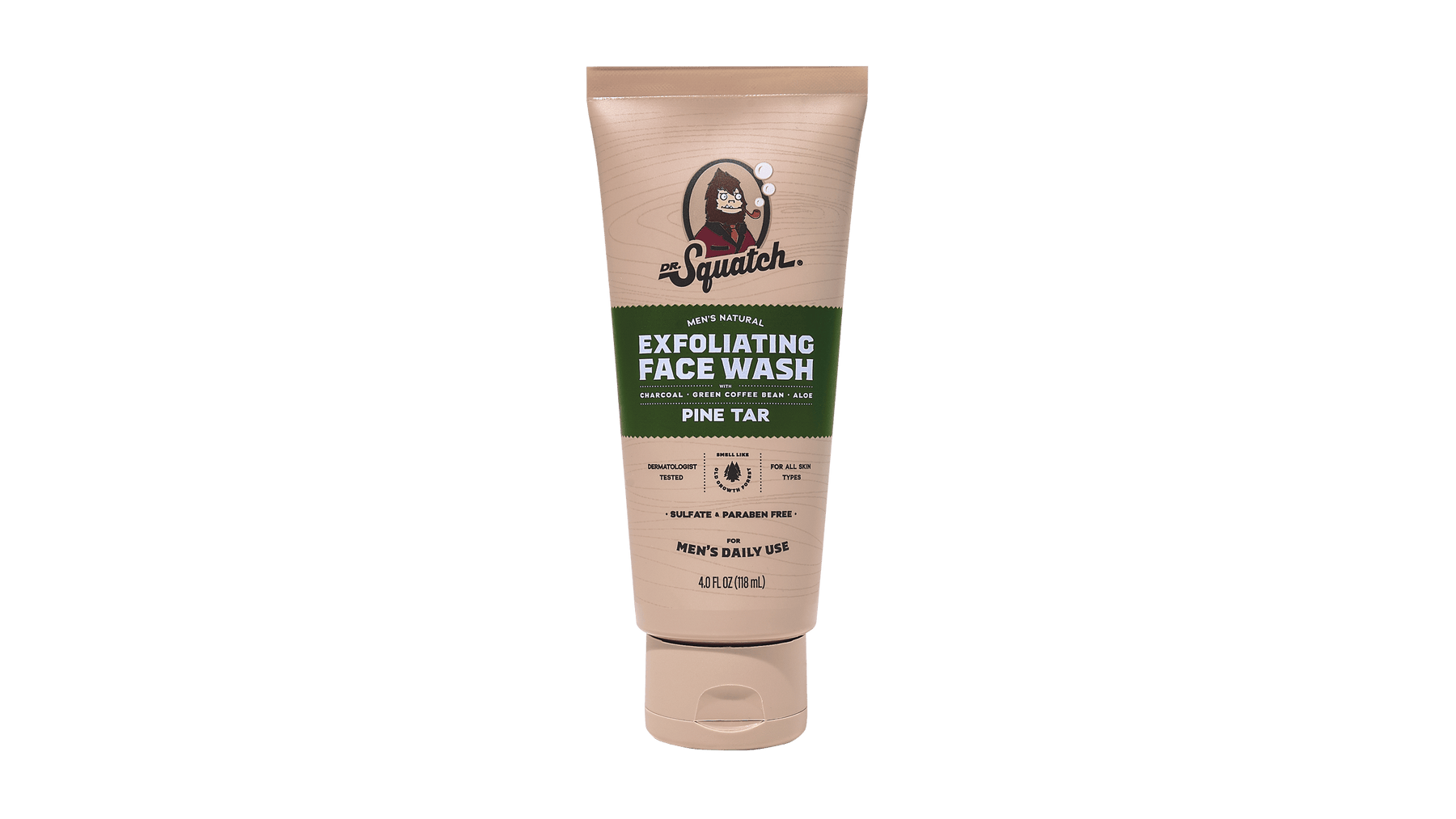 Pine Tar Exfoliating Face Wash - Premium Daily Routine