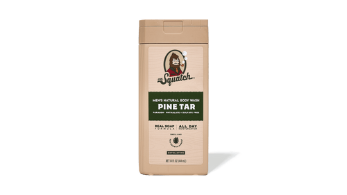 14 oz Pine Tar Exfoliating Body Wash - Daily Outdoor Routine
