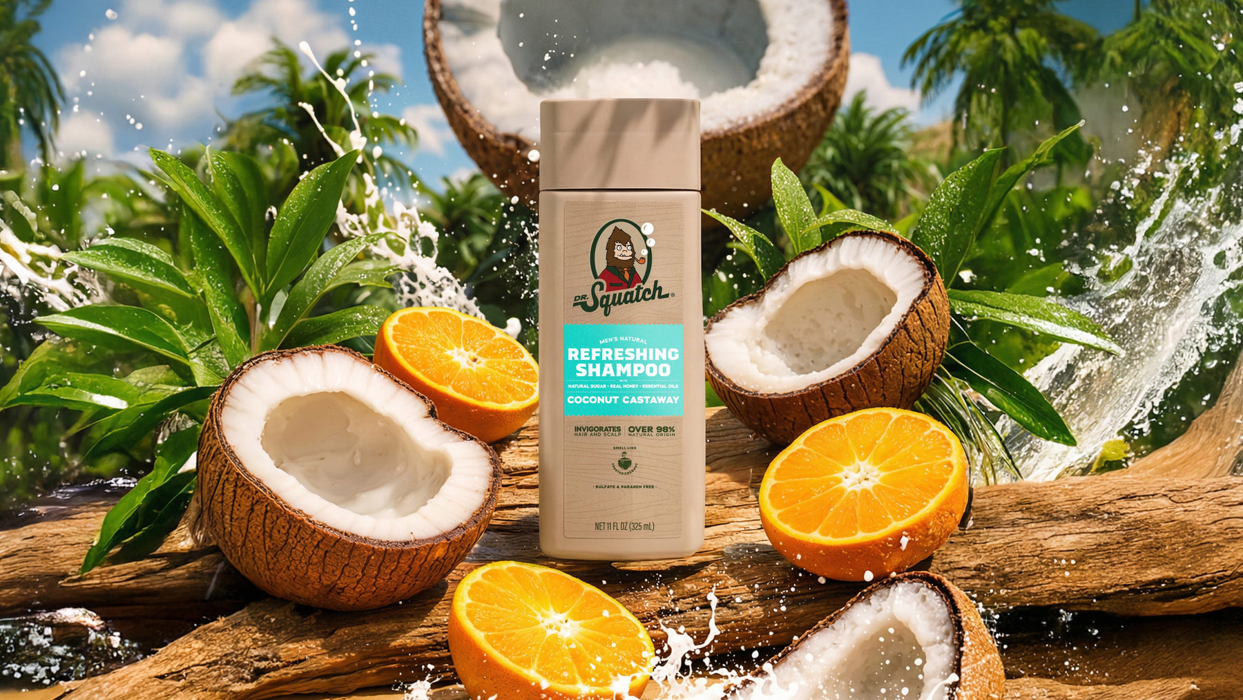 Coconut Castaway Shampoo - Modern Daily Routine