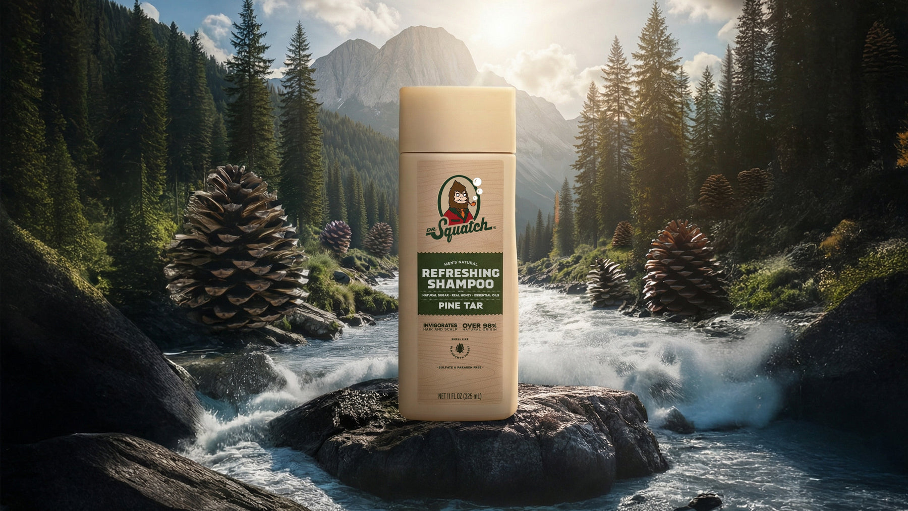 Pine Tar Shampoo - Essential Morning Wash