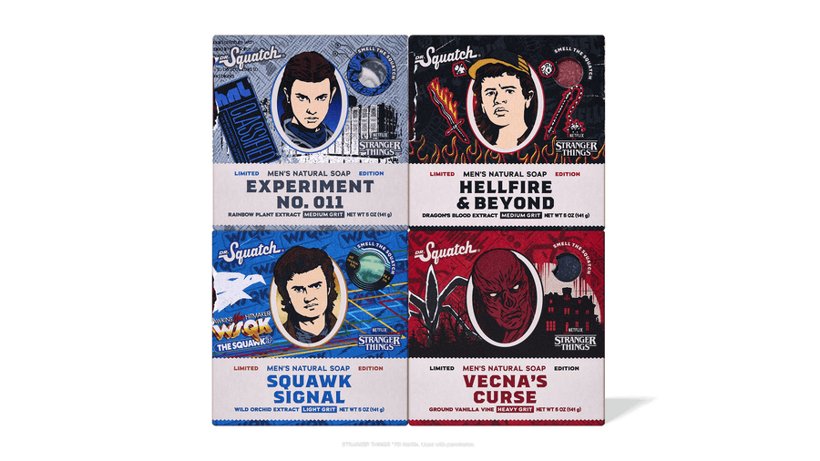 Stranger Things 4-Pack - Rugged Routine