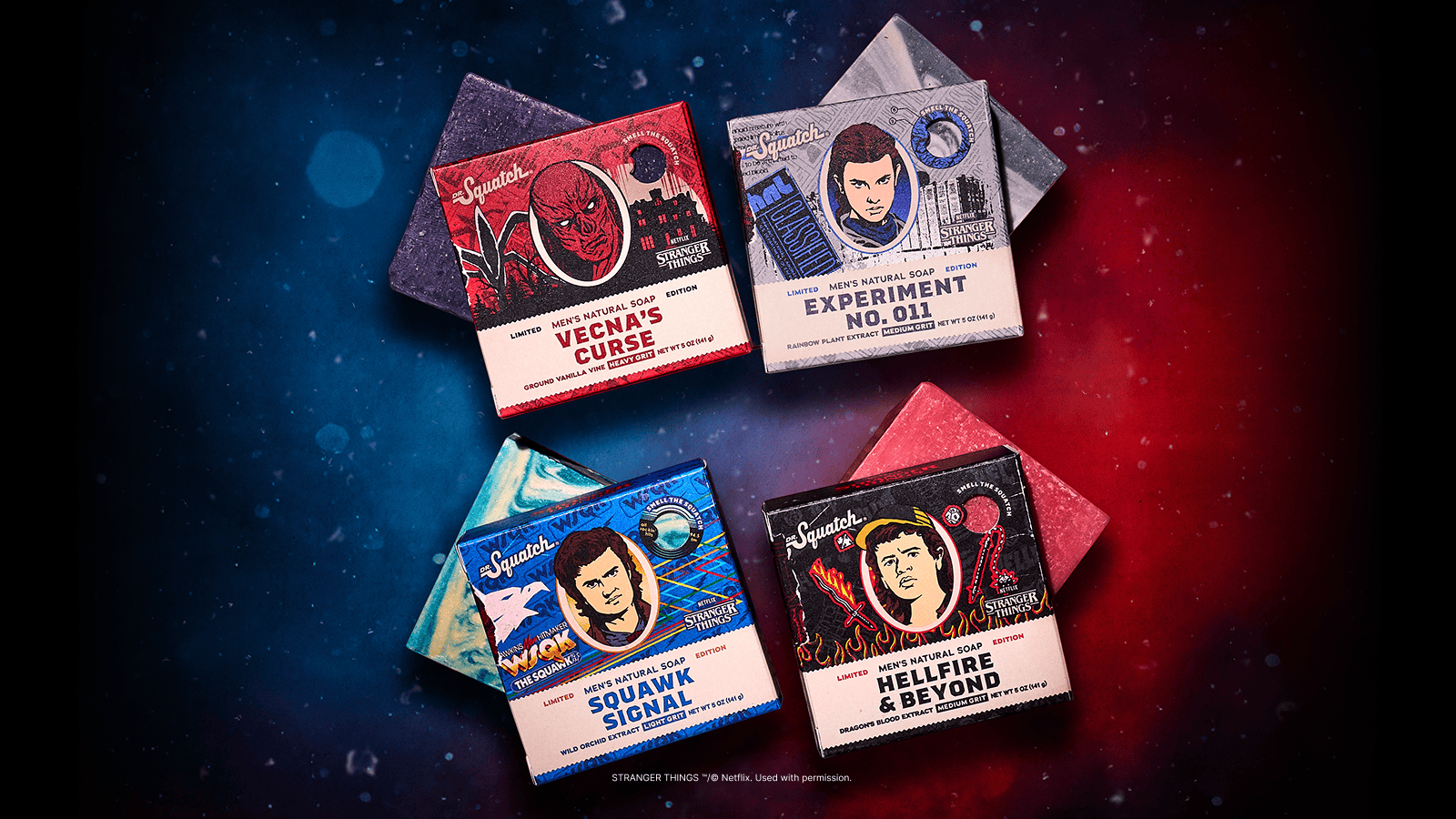 Stranger Things 4-Pack - Rugged Routine