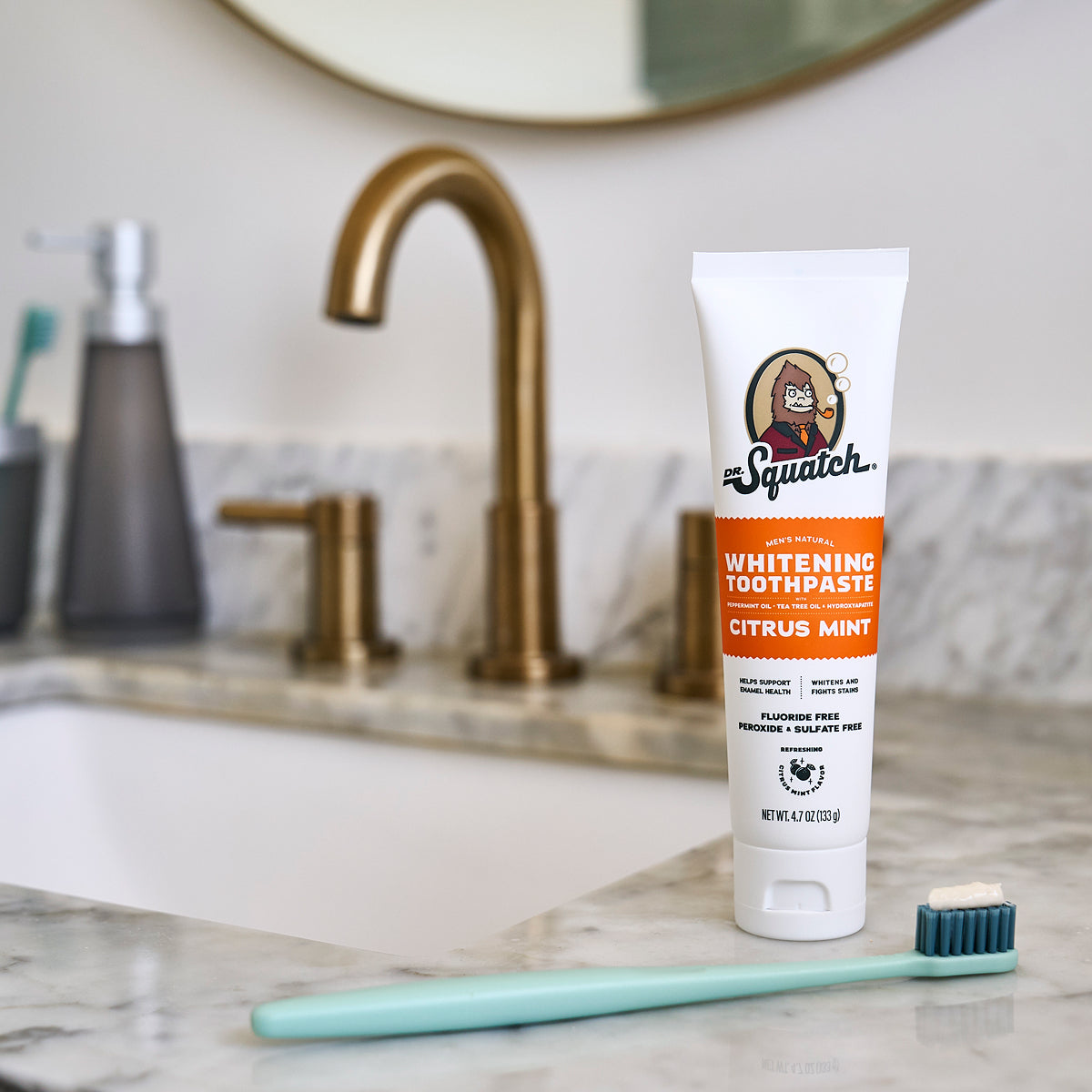 Citrus Mint Whitening Toothpaste - Active Daily Routine