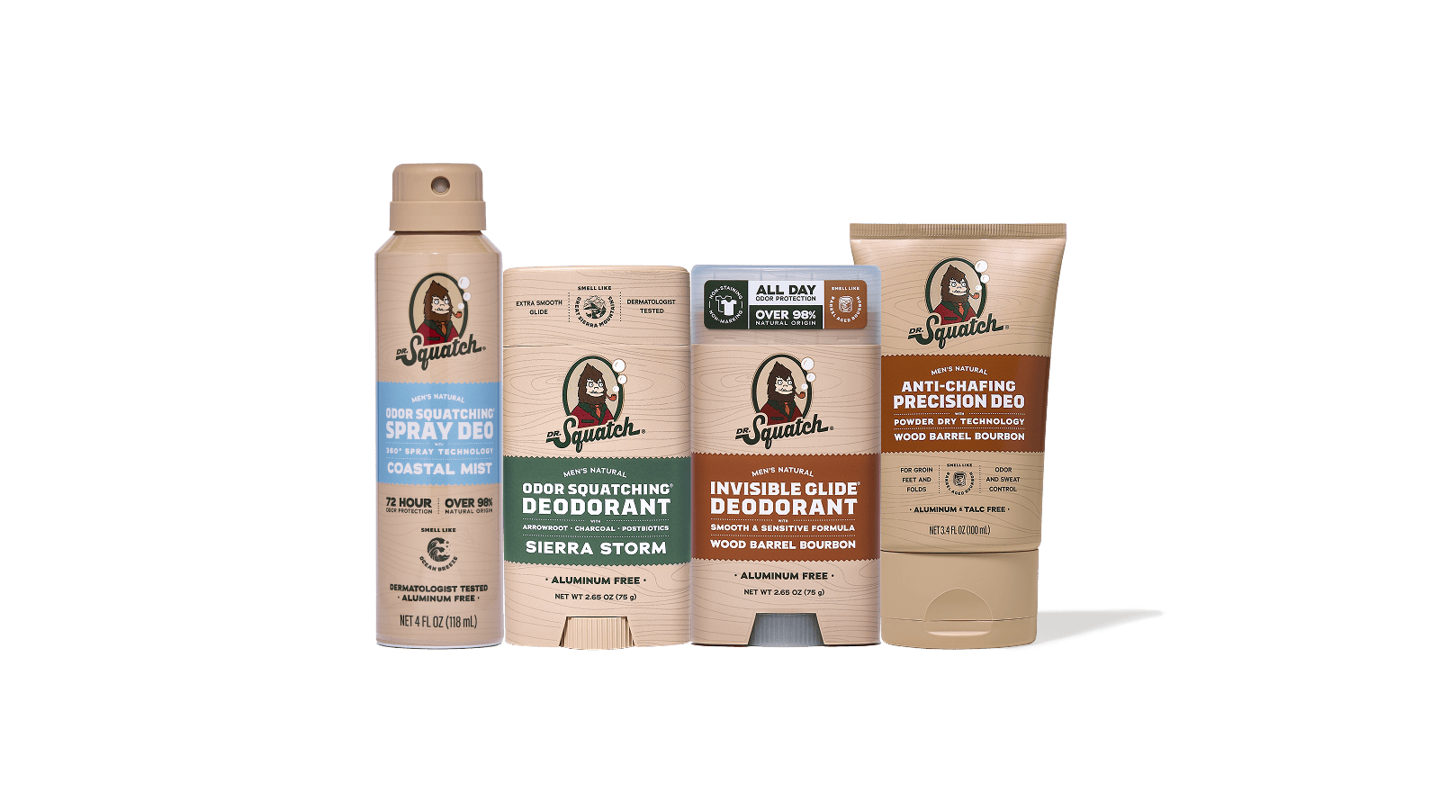 Deodorant Discovery Set - Modern Travel Pick