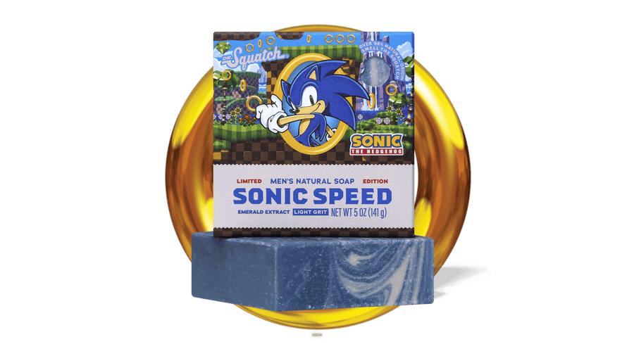 Sonic Speed Bar Soap - Premium Clean
