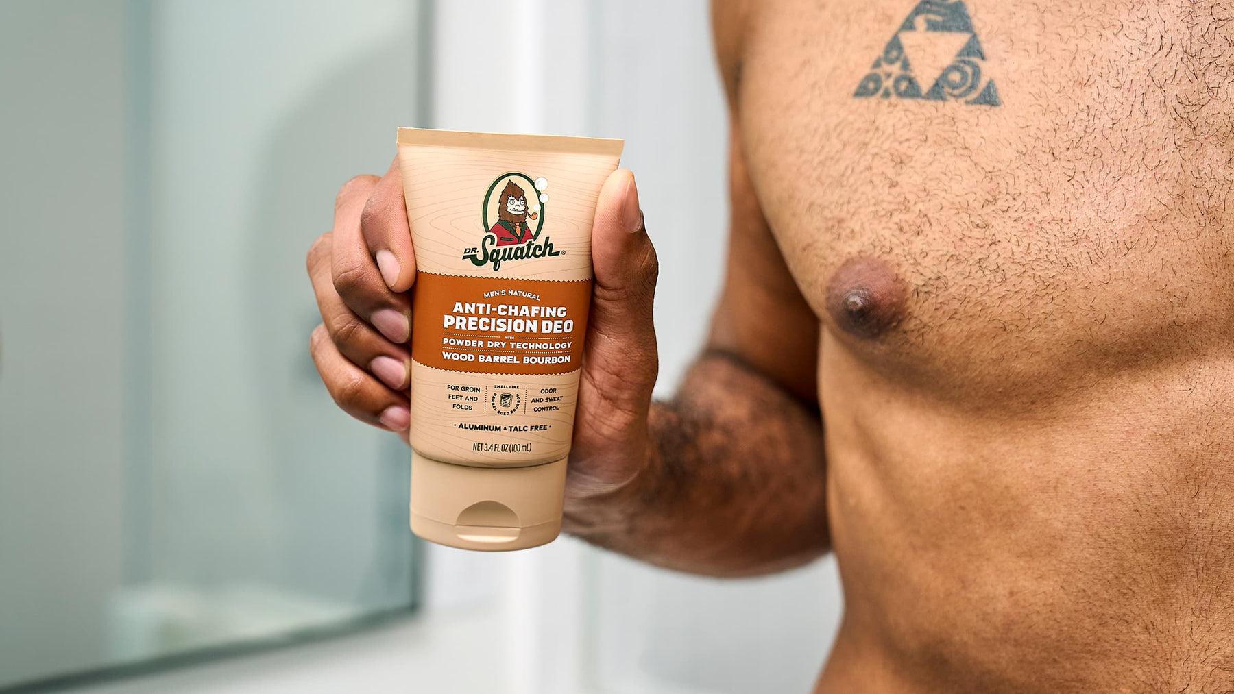 Wood Barrel Bourbon Precision Deo - Fresh Glide