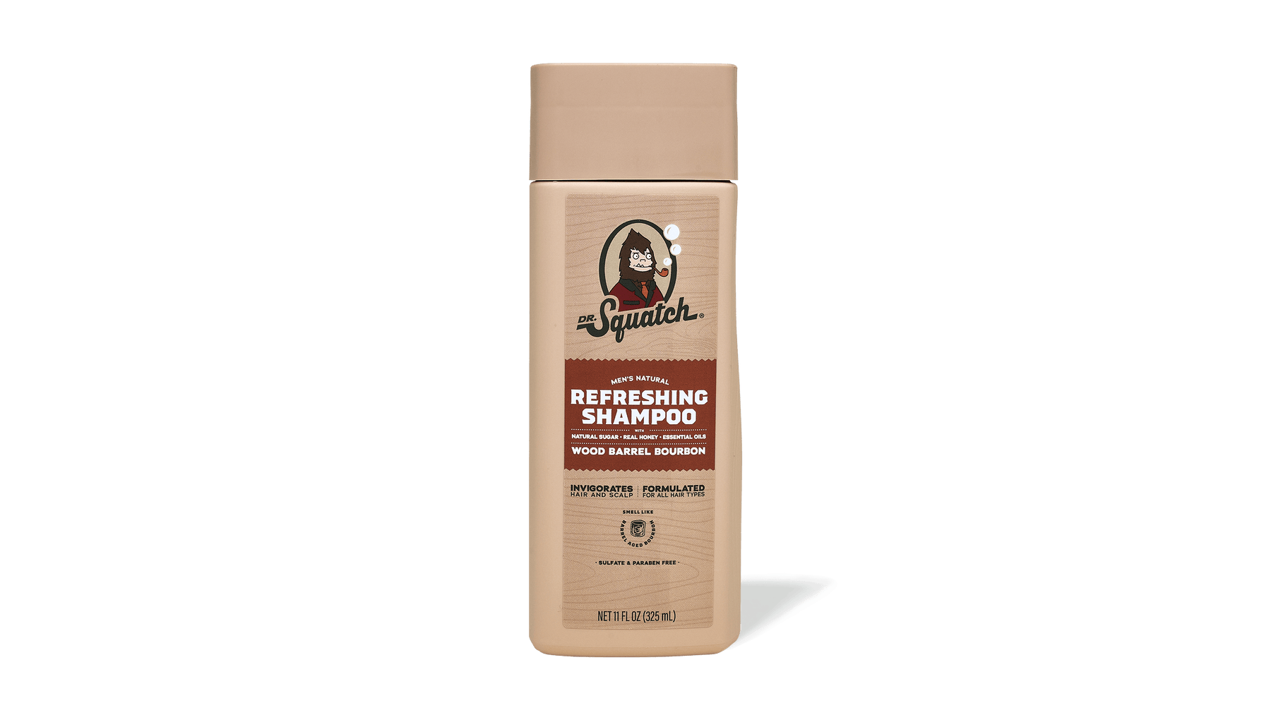 Wood Barrel Bourbon Shampoo - Smooth Finish