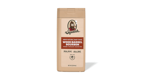 14 oz Wood Barrel Bourbon Body Wash - Fresh Touch