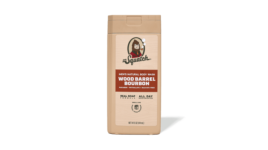 14 oz Wood Barrel Bourbon Body Wash - Fresh Touch